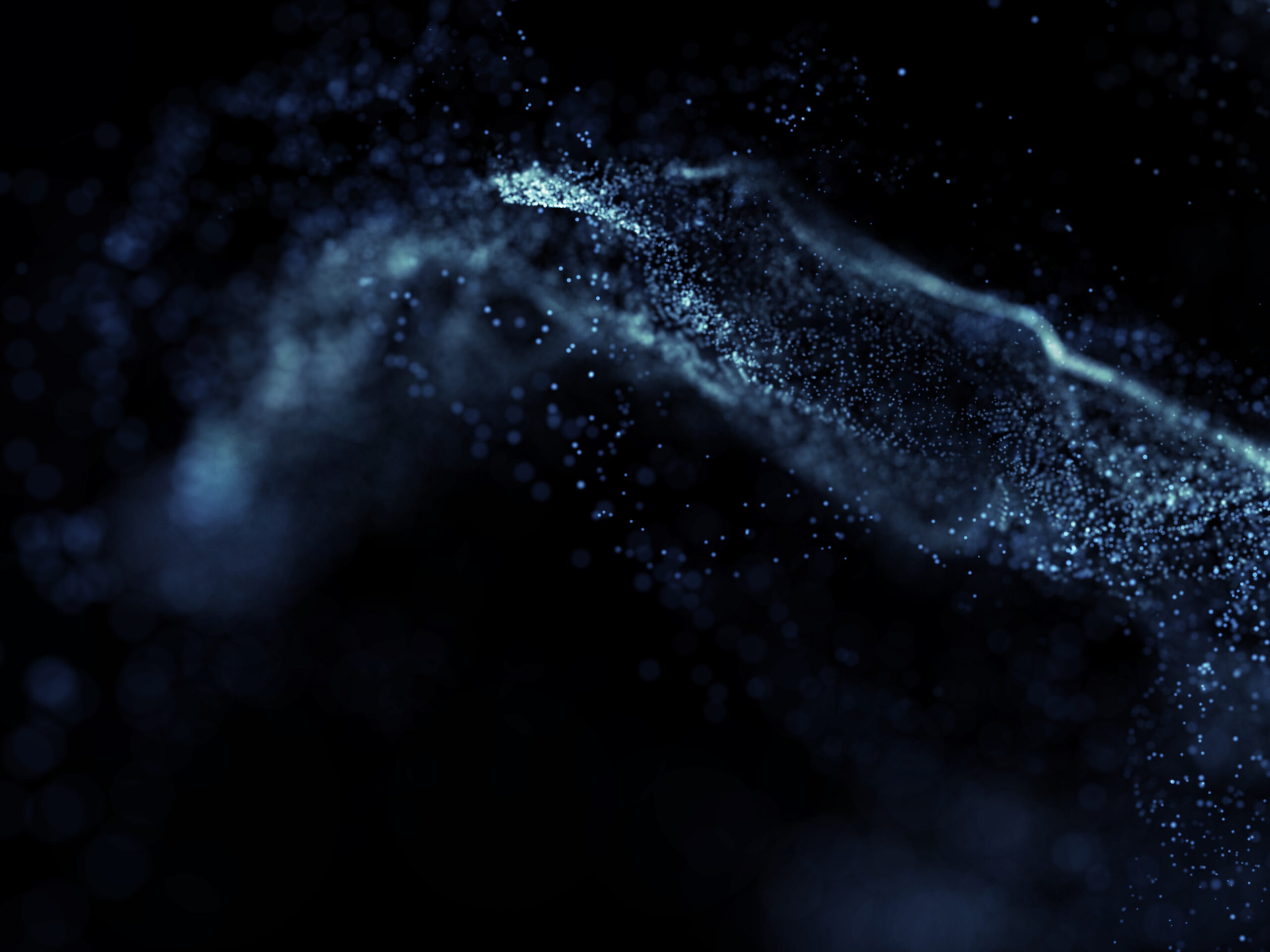 3D technology digital wave particle background